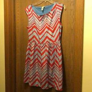 Fun, patterned dress!